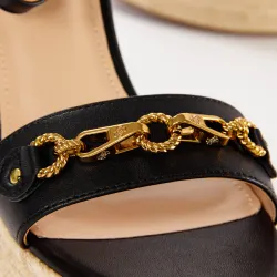 Sandale femme Guess Wendy Noir - ZESHOES