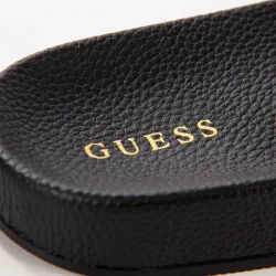 Claquette homme Guess Colico logo 4g Gris - ZESHOES