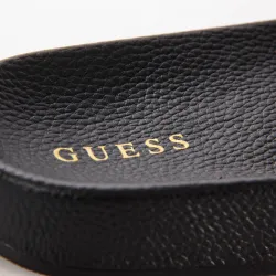 Claquette homme Guess Colico logo 4g Marron - ZESHOES Claquette homme Guess Colico logo 4g Marron - ZESHOES