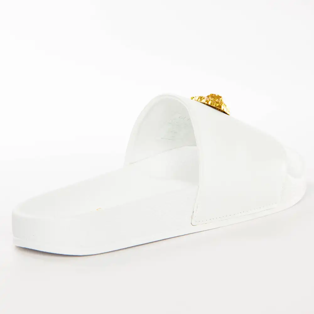 Claquette homme Guess Colico leo Blanc - ZESHOES Claquette homme Guess Colico leo Blanc - ZESHOES