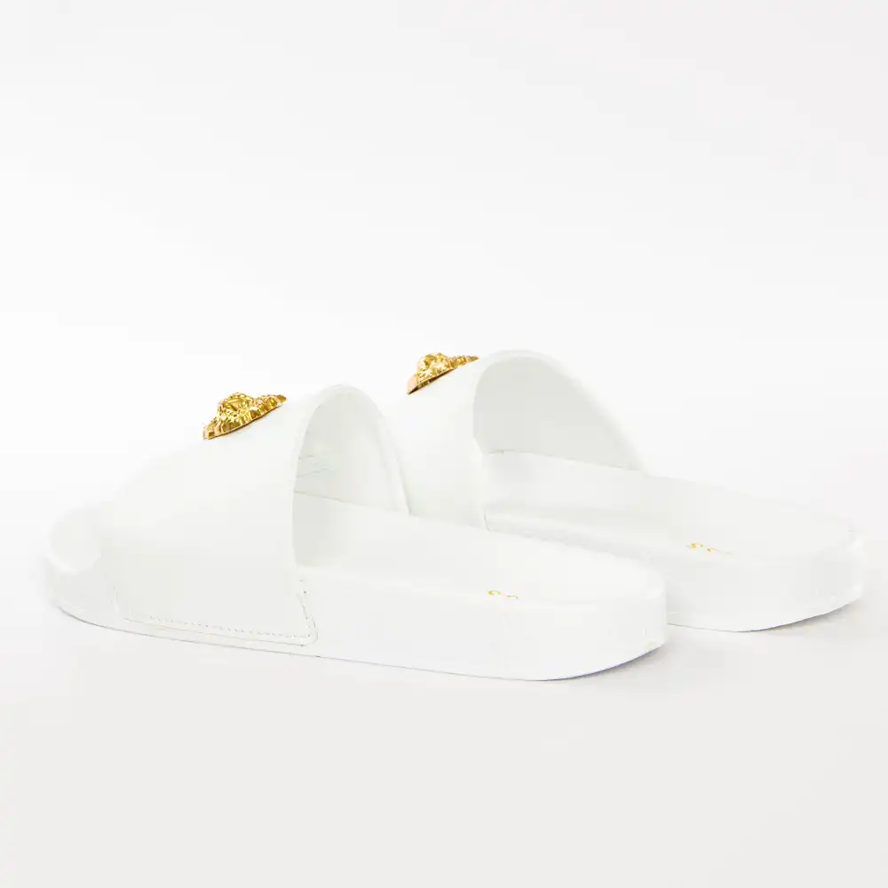 Claquette homme Guess Colico leo Blanc - ZESHOES Claquette homme Guess Colico leo Blanc - ZESHOES