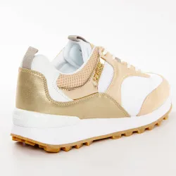 Basket de ville basse femme Guess Selvie Blanc - ZESHOES