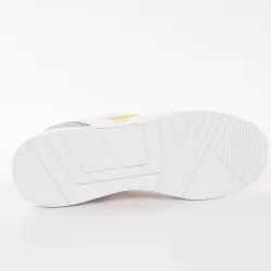 Basket de ville basse femme Guess Metz Blanc - ZESHOES