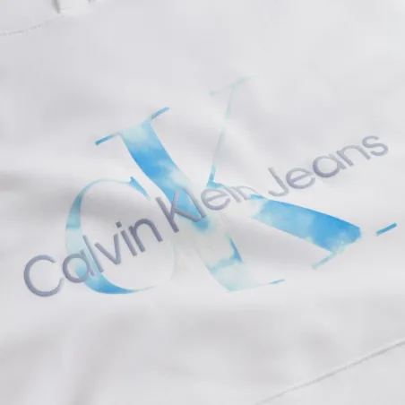 Produits victimes de leur succès Calvin Klein Blanc Classic blue logo