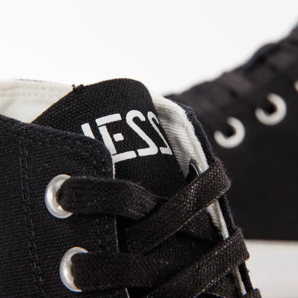 Basket de ville montante homme Guess Ederle Noir - ZESHOES