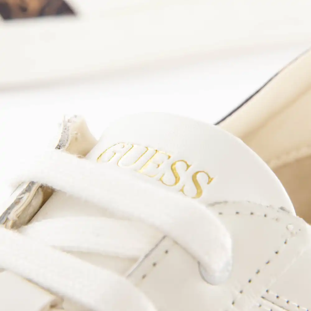 Basket de ville basse homme Guess Certosa Blanc - ZESHOES Basket de ville basse homme Guess Certosa Blanc - ZESHOES