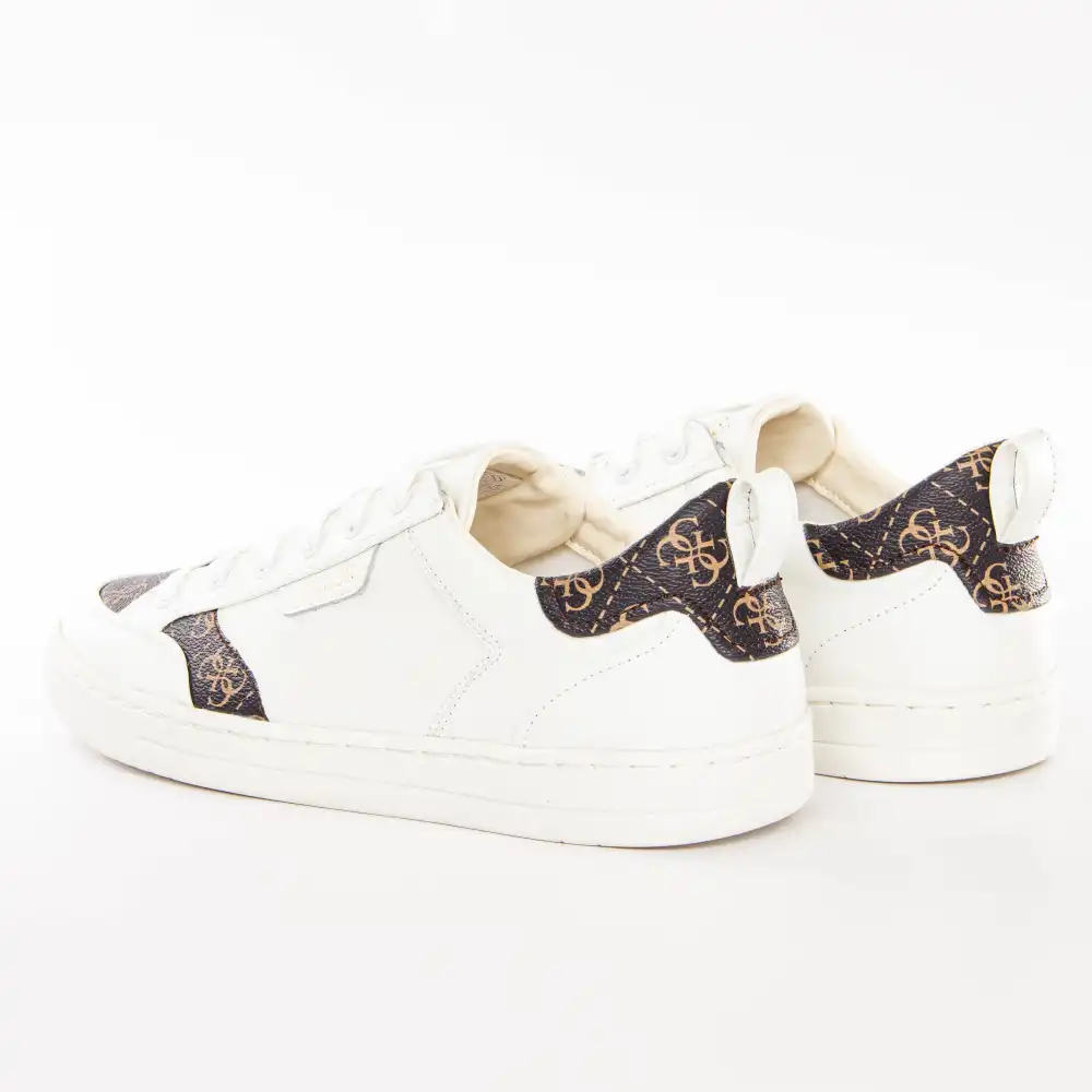 Basket de ville basse homme Guess Certosa Blanc - ZESHOES Basket de ville basse homme Guess Certosa Blanc - ZESHOES