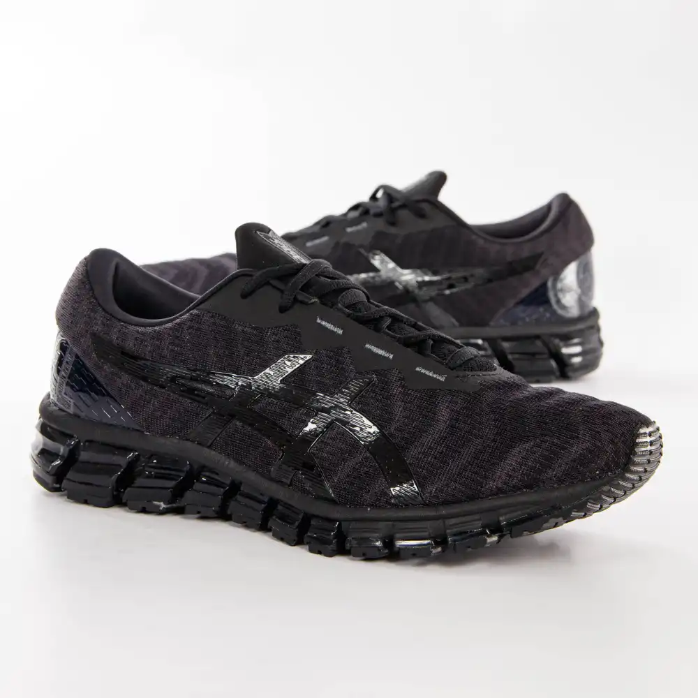 Chaussure running homme Asics Gel-quantum 180 4,5 Noir - ZESHOES Chaussure running homme Asics Gel-quantum 180 4,5 Noir - ZESHOES