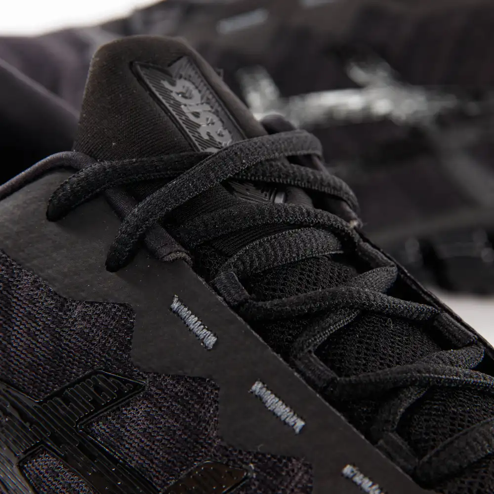 Chaussure running homme Asics Gel-quantum 180 4,5 Noir - ZESHOES Chaussure running homme Asics Gel-quantum 180 4,5 Noir - ZESHOES