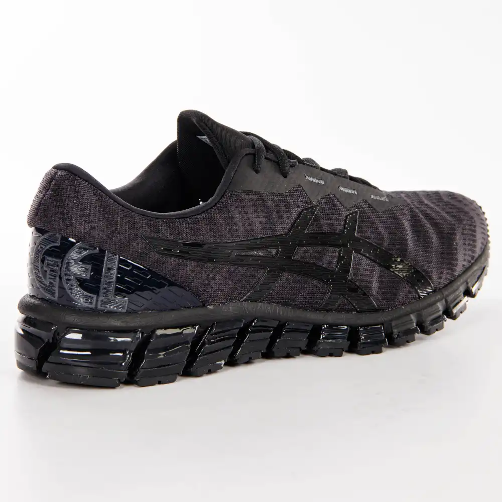 Chaussure running homme Asics Gel-quantum 180 4,5 Noir - ZESHOES Chaussure running homme Asics Gel-quantum 180 4,5 Noir - ZESHOES