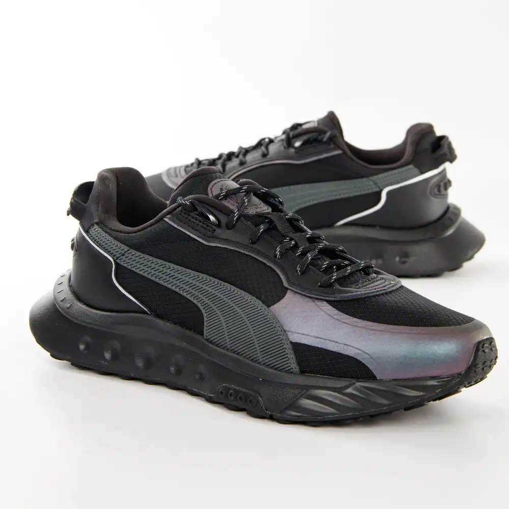 Basket basse homme Puma wild rider grip ls Noir - ZESHOES Basket basse homme Puma wild rider grip ls Noir - ZESHOES