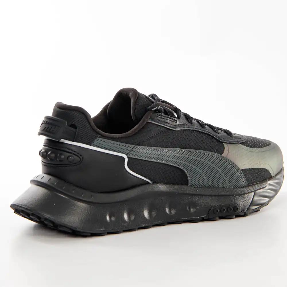 Basket basse homme Puma wild rider grip ls Noir - ZESHOES Basket basse homme Puma wild rider grip ls Noir - ZESHOES