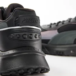 Basket basse homme Puma wild rider grip ls Noir - ZESHOES Basket basse homme Puma wild rider grip ls Noir - ZESHOES