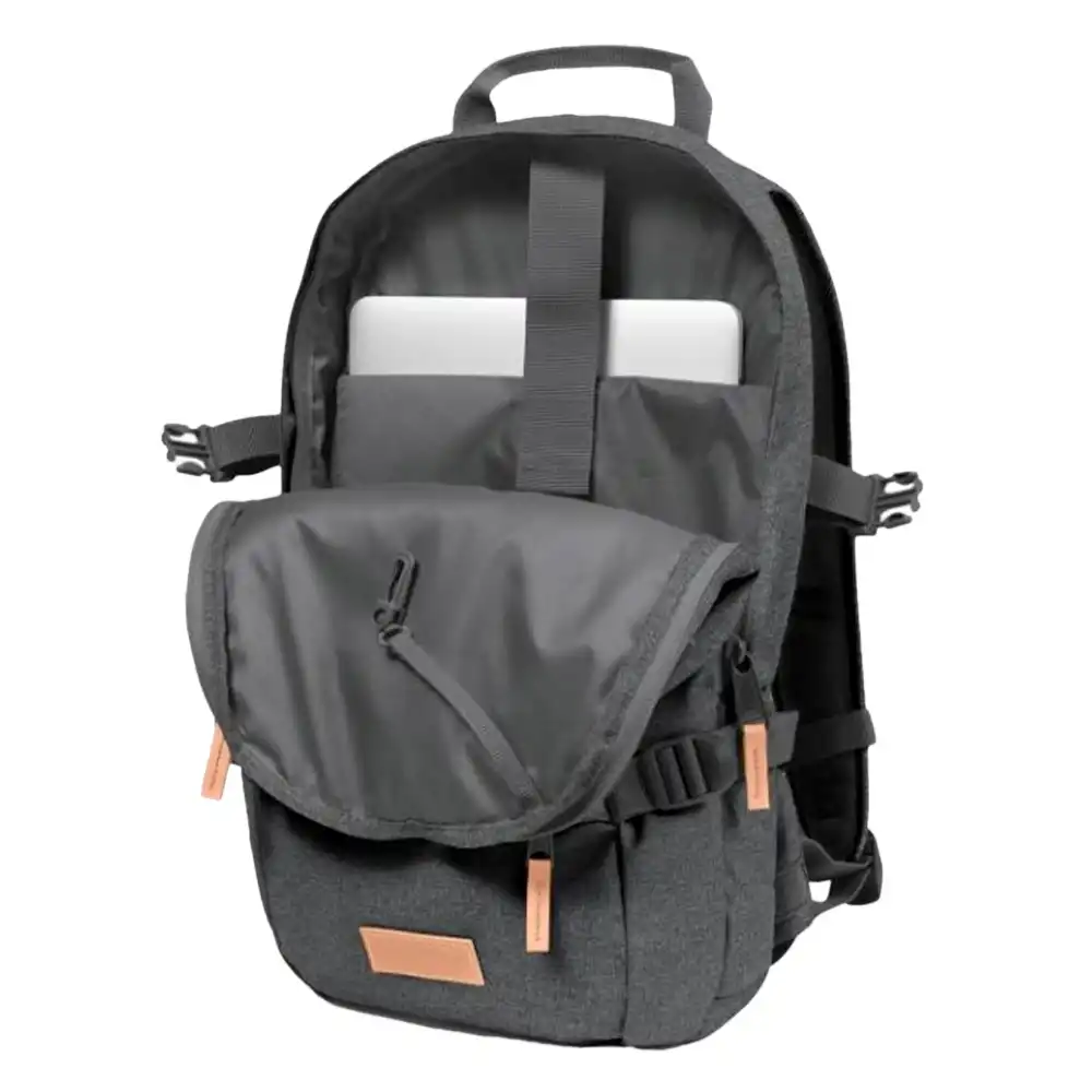 Sac à dos homme Eastpak Flood black denim Gris - ZESHOES