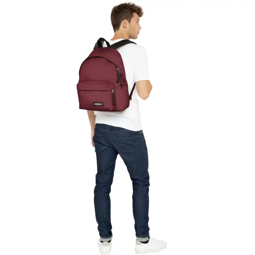 Sac à dos homme Eastpak Padded pak'r 23s crafty wine Bordeaux - ZESHOES Sac à dos homme Eastpak Padded pak'r 23s crafty wine Bordeaux - ZESHOES