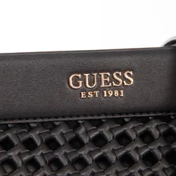 Sac a main femme Guess Sicilia Noir - ZESHOES