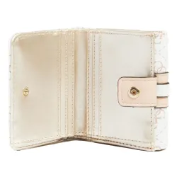 Portefeuille femme Guess Kasinta Blanc - ZESHOES