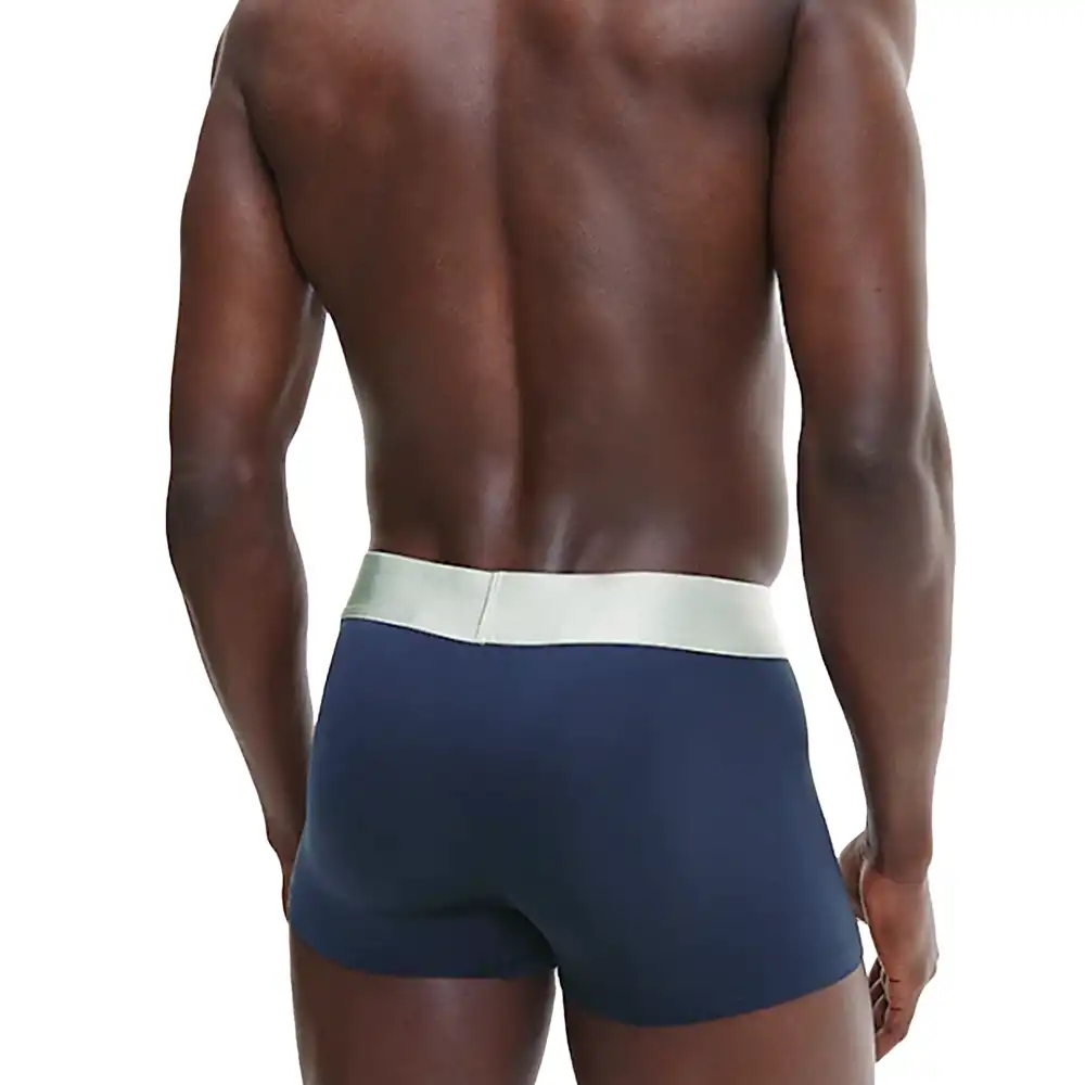 Pack x3 taille basse steel micro Calvin Klein - 3 Pack x3 taille basse steel micro Calvin Klein - 3