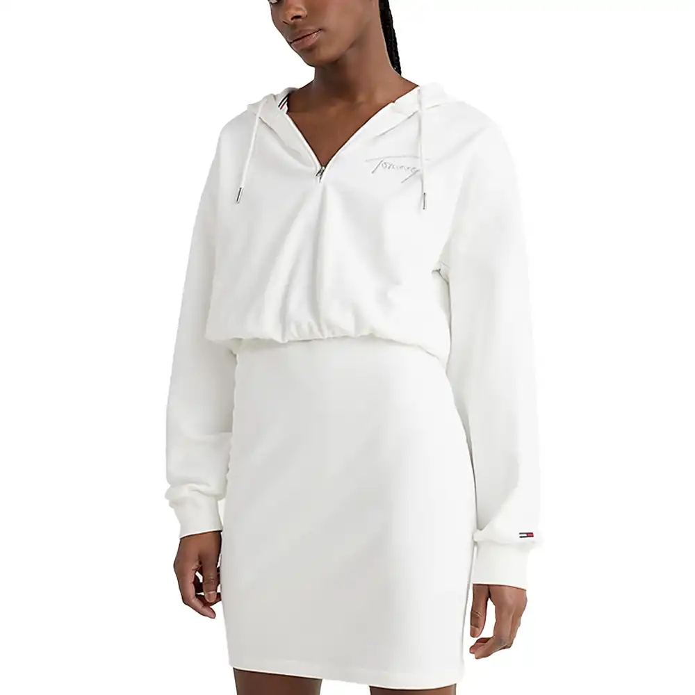 Signature embroidery hoody dress Tommy Jeans - 1