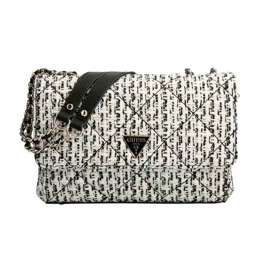 Pochette femme Guess Cessily Blanc - ZESHOES Pochette femme Guess Cessily Blanc - ZESHOES