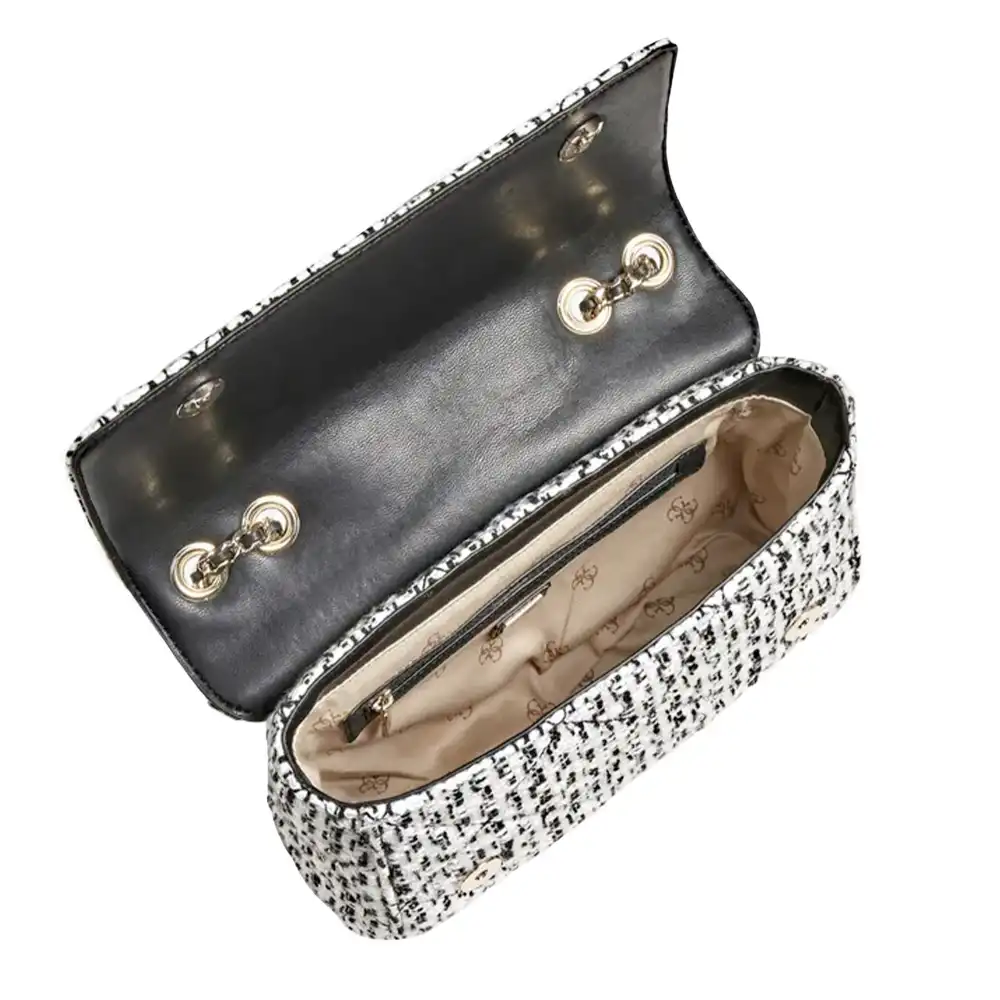 Pochette femme Guess Cessily Blanc - ZESHOES Pochette femme Guess Cessily Blanc - ZESHOES