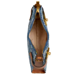 Sac bandoulière femme Guess Zadie logo Bleu - ZESHOES