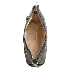Sac bandoulière femme Guess Helaina Noir - ZESHOES