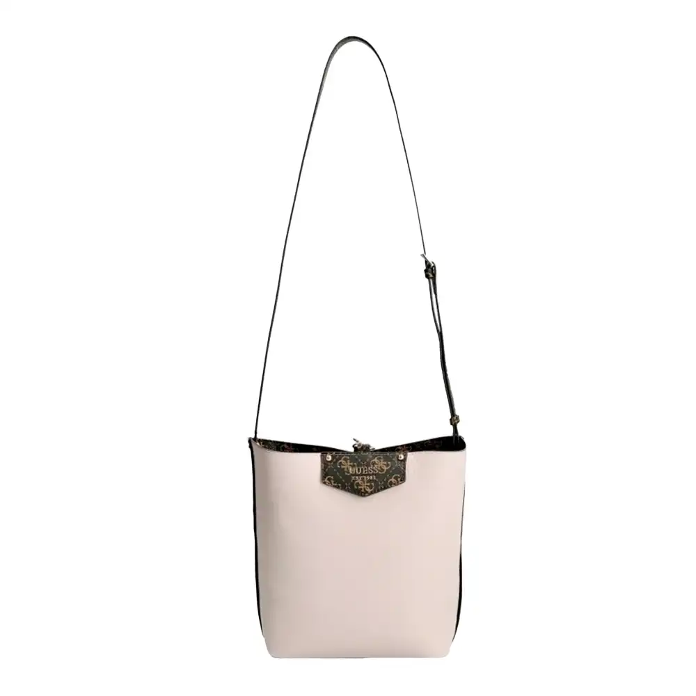 Sac a main femme Guess Brenton logo 4g Noir - ZESHOES