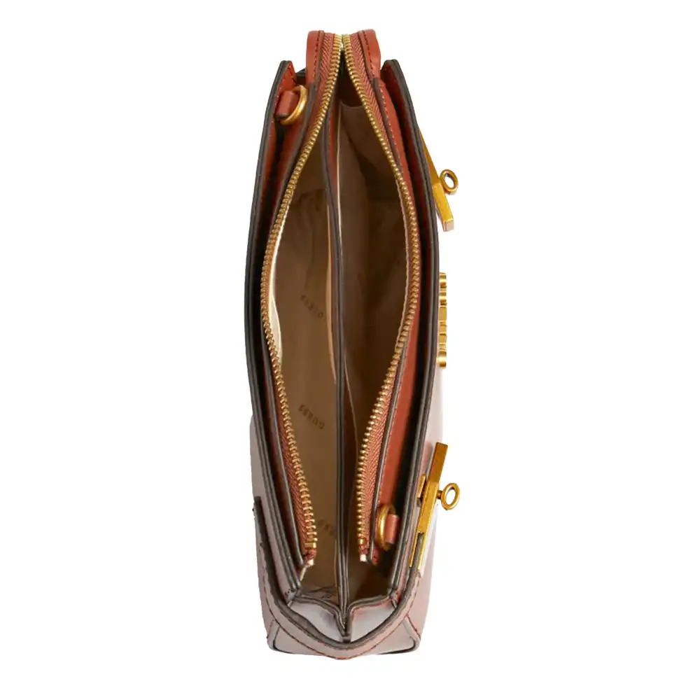 Sac a main femme Guess Zadie Marron - ZESHOES Sac a main femme Guess Zadie Marron - ZESHOES