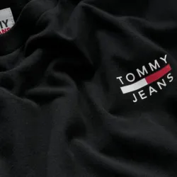 Sweat shirt homme Tommy Jeans Classic logo Noir - ZESHOES