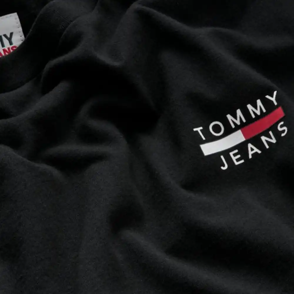 Sweat shirt homme Tommy Jeans Classic logo Noir - ZESHOES
