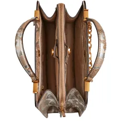 Sac bandoulière femme Guess Kristle python Multicolor - ZESHOES