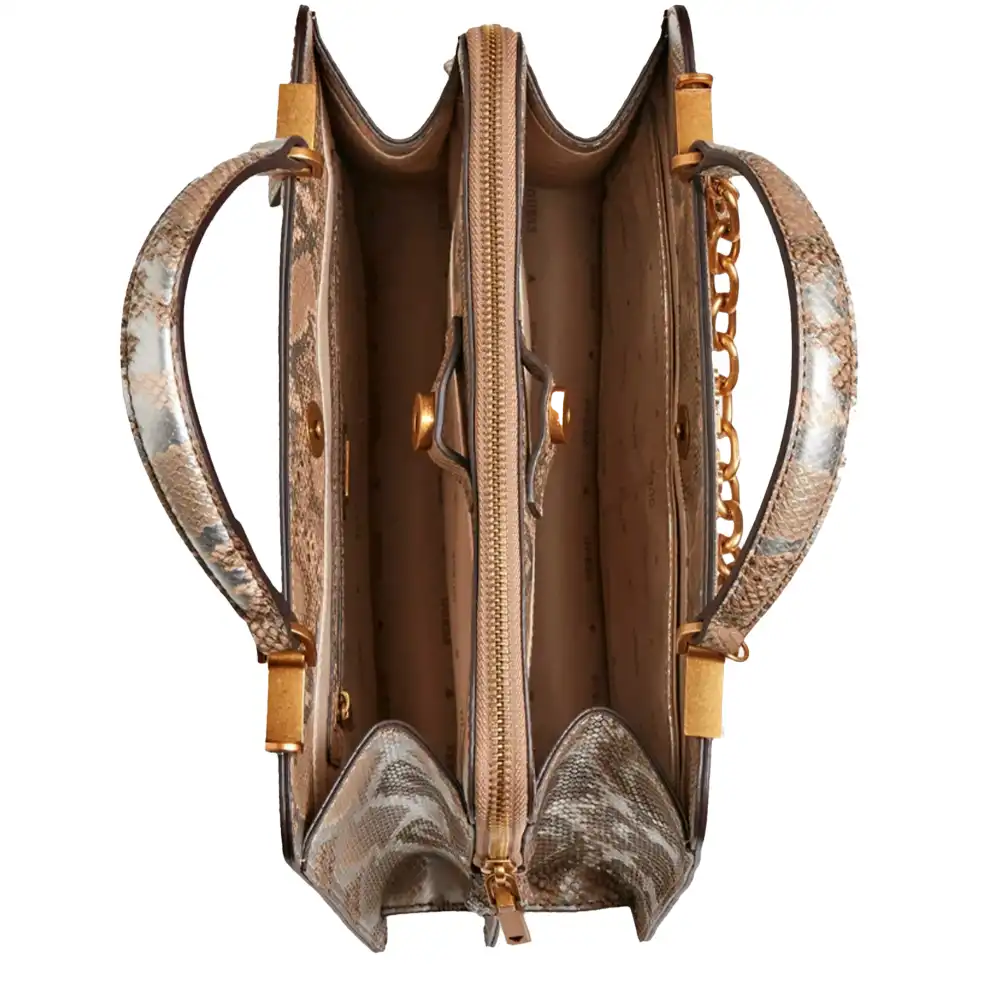 Sac bandoulière femme Guess Kristle python Multicolor - ZESHOES