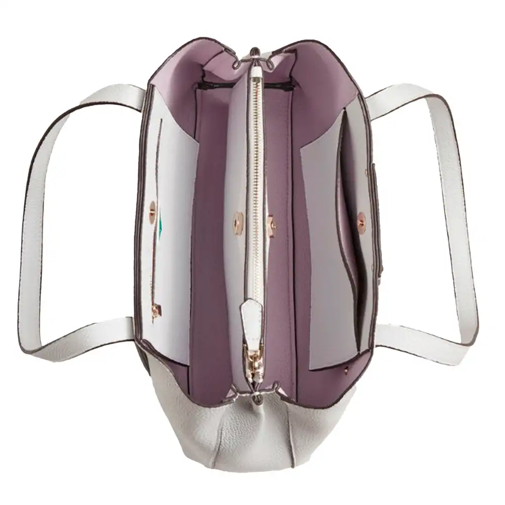 Sac bandoulière femme Guess Cabas eco brenton Blanc - ZESHOES