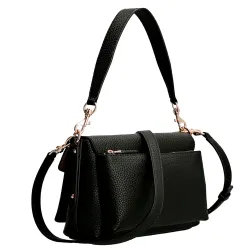 Pochette femme Guess Mini eco brenton Noir - ZESHOES
