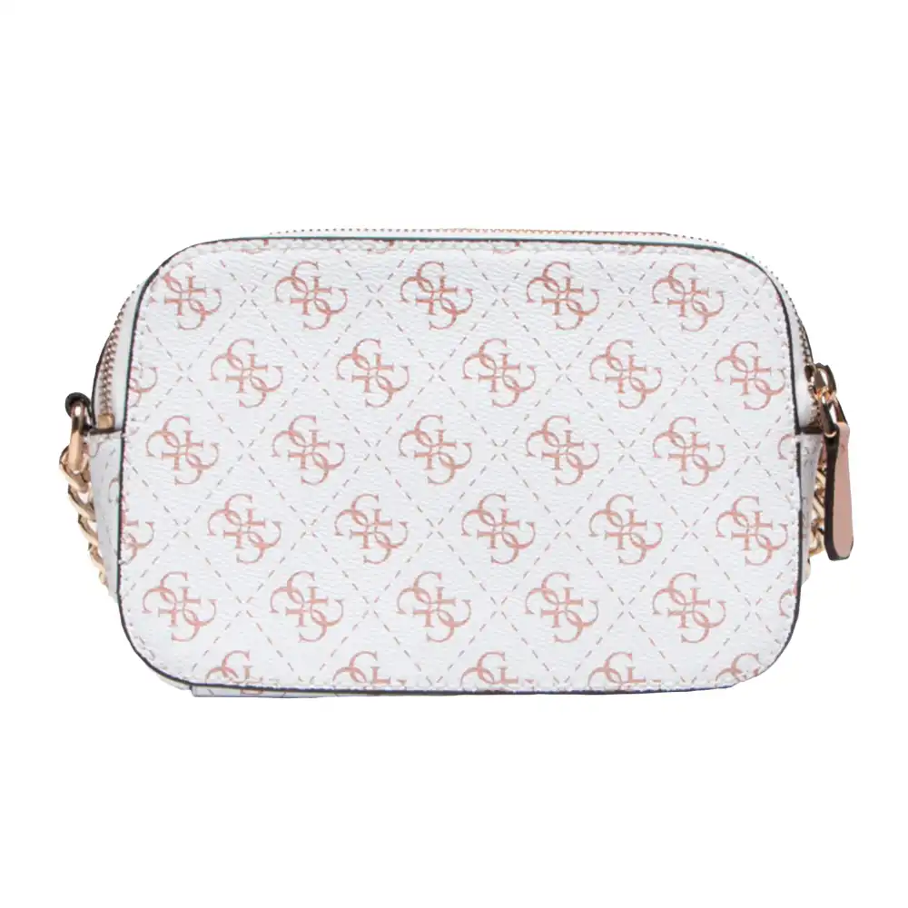 Pochette femme Guess Classic logo 4g Blanc - ZESHOES