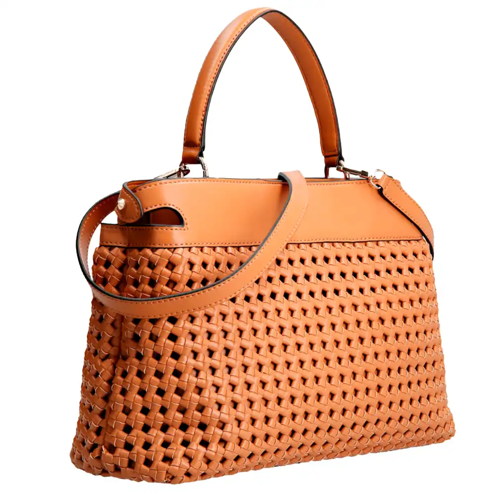 Sac bandoulière femme Guess sicilia tresse Marron - ZESHOES Sac bandoulière femme Guess sicilia tresse Marron - ZESHOES