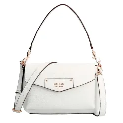 Sac bandoulière femme Guess eco brenton Blanc - ZESHOES