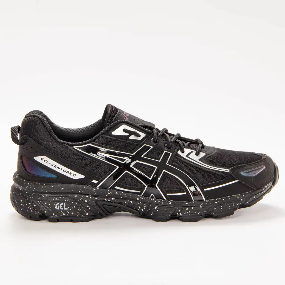 Chaussure running homme Asics Gel-venture 6 Noir - ZESHOES Chaussure running homme Asics Gel-venture 6 Noir - ZESHOES