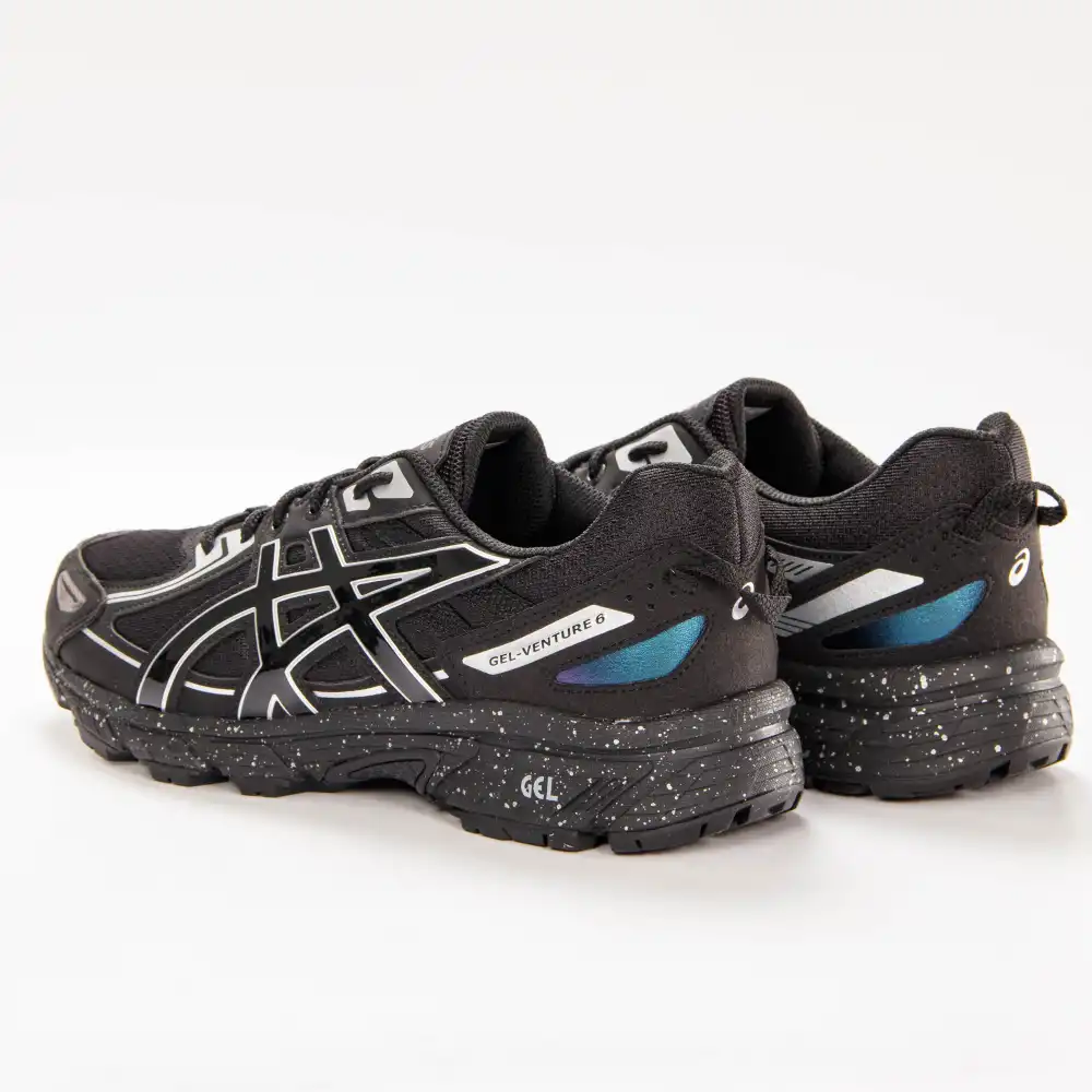 Chaussure running homme Asics Gel-venture 6 Noir - ZESHOES Chaussure running homme Asics Gel-venture 6 Noir - ZESHOES
