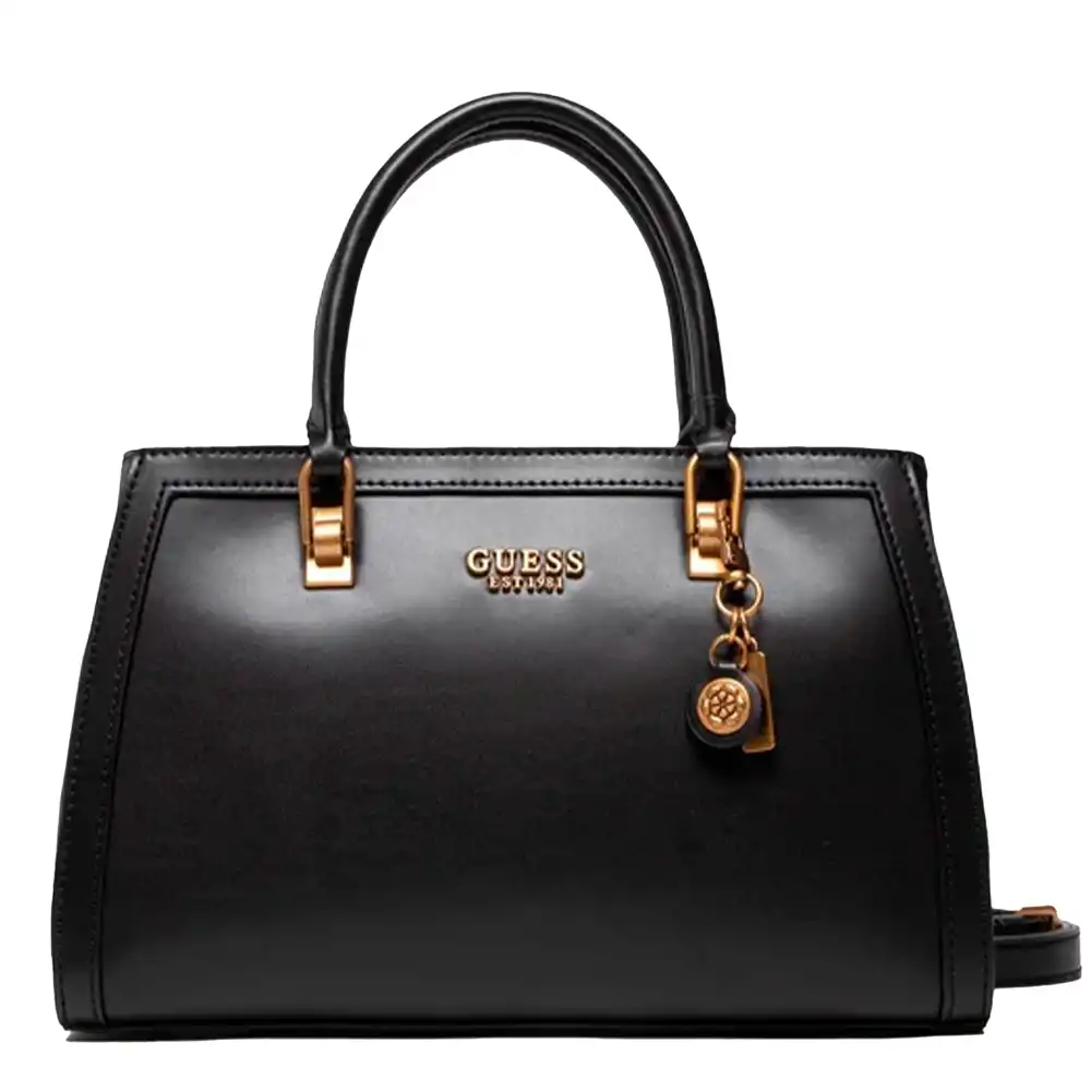 Sac bandoulière femme Guess Abey Noir - ZESHOES