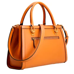 Sac bandoulière femme Guess Abey Cognac - ZESHOES