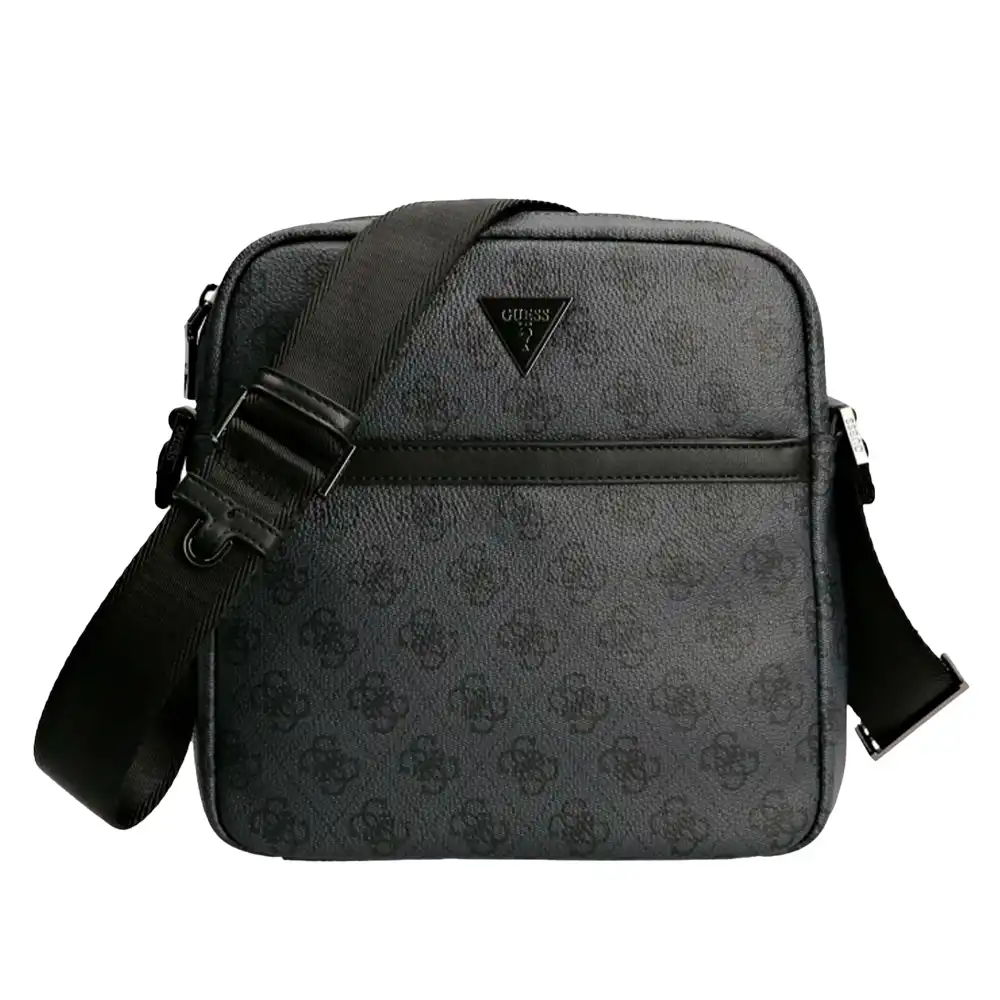 Sac a bandouliere homme Guess Vezzola logo 4g Noir - ZESHOES