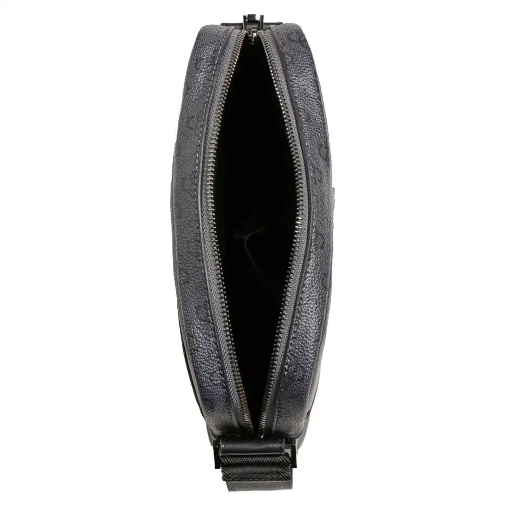 Sac a bandouliere homme Guess Vezzola logo 4g Noir - ZESHOES