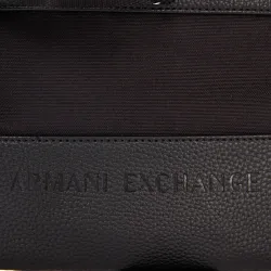 Pochette homme Armani Exchange Fat crossbody Noir - ZESHOES