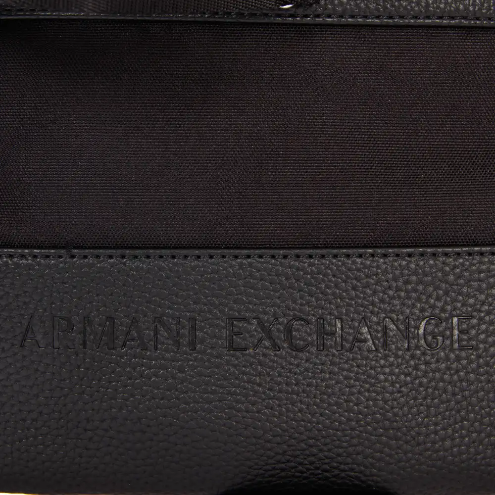 Pochette homme Armani Exchange Fat crossbody Noir - ZESHOES