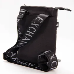 Pochette homme Armani Exchange Fat crossbody Noir - ZESHOES