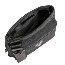 Pochette homme Guess Vice logo triangle Noir - ZESHOES