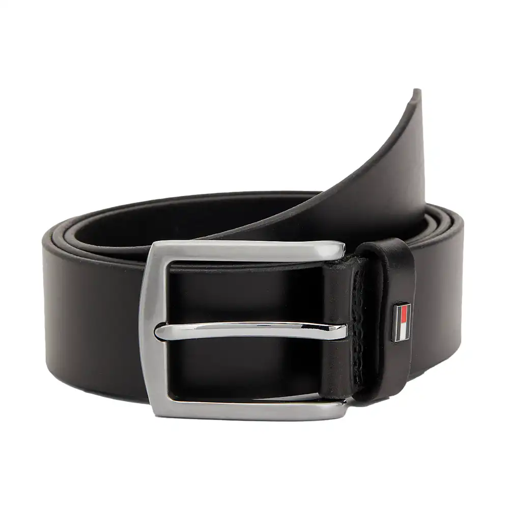 Denton square buckle leather belt Tommy Jeans - 1