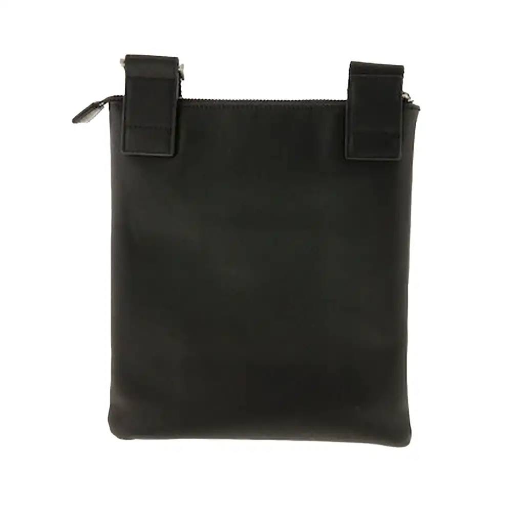 Pochette femme Guess Classic logo triangle Noir - ZESHOES